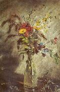John Constable, Flowers in a glass vase, study